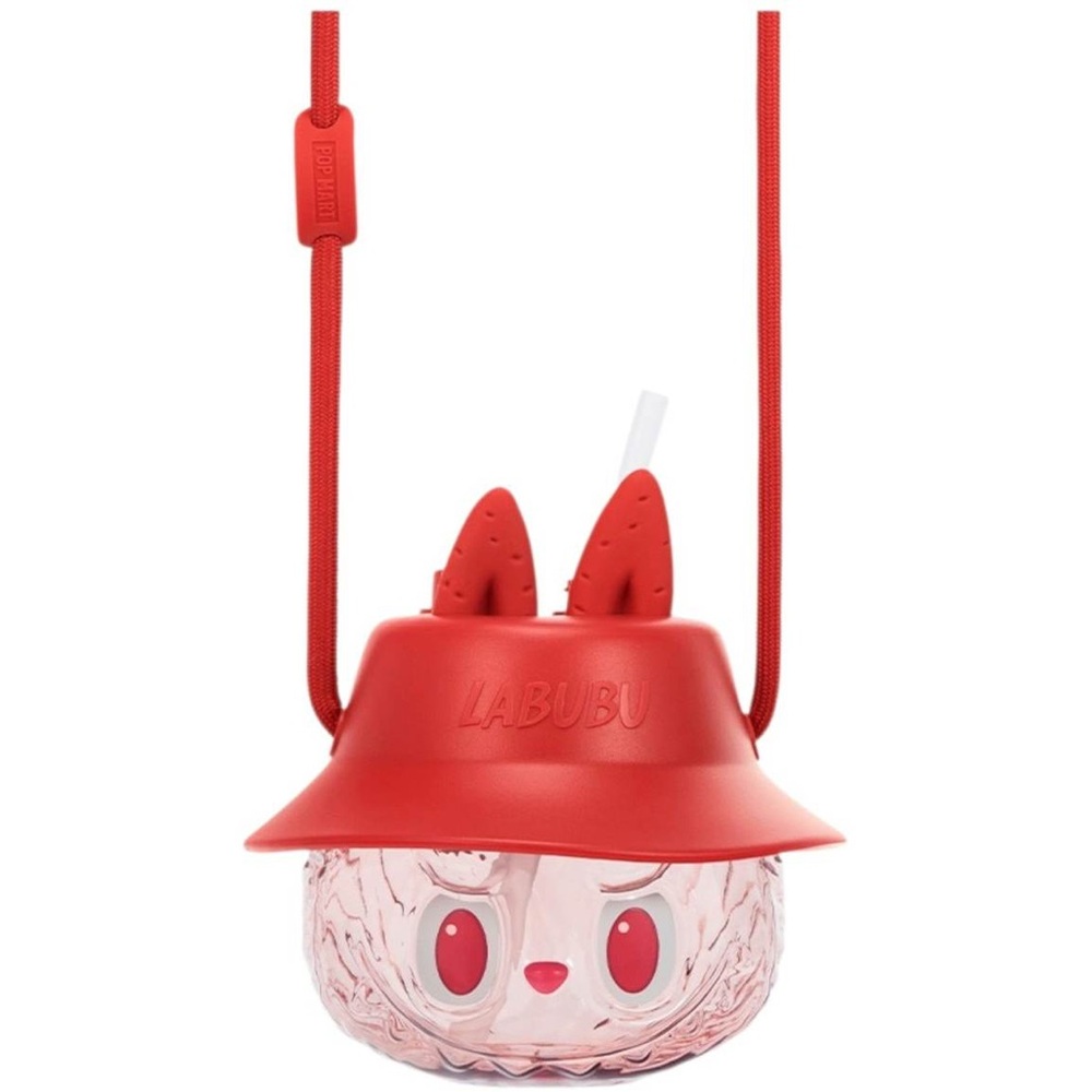 SOLD Red Labubu Water Bottle